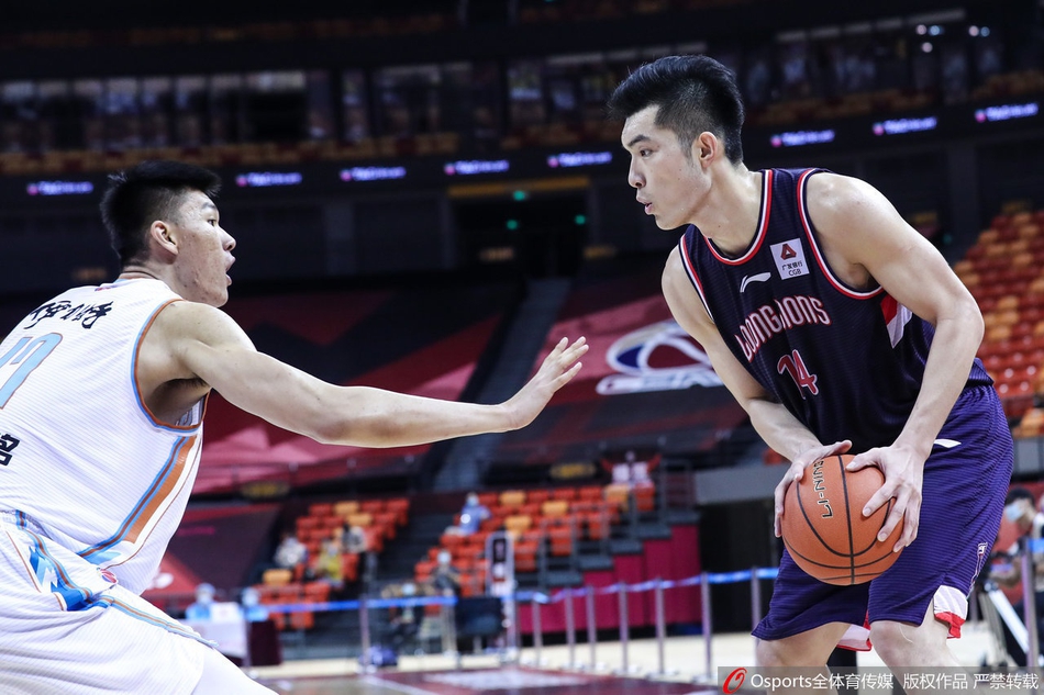 CBA复赛：新疆103-87广州
