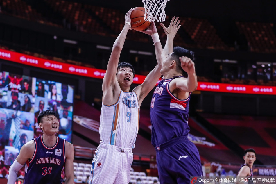 CBA复赛：新疆103-87广州