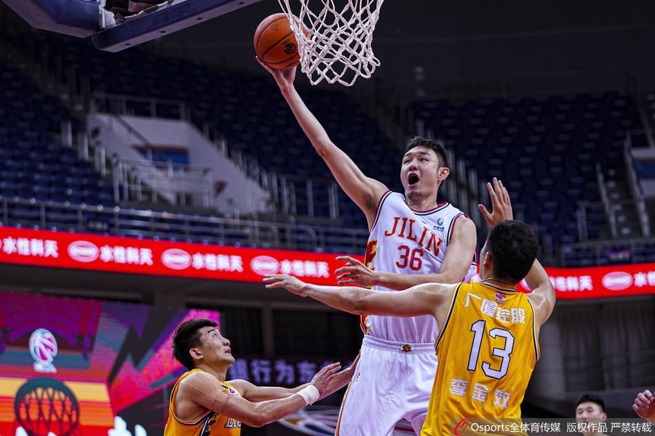 CBA复赛：吉林96-119广厦
