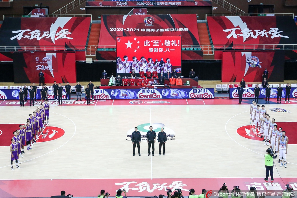 感谢你，八一！CBA官方致敬八一