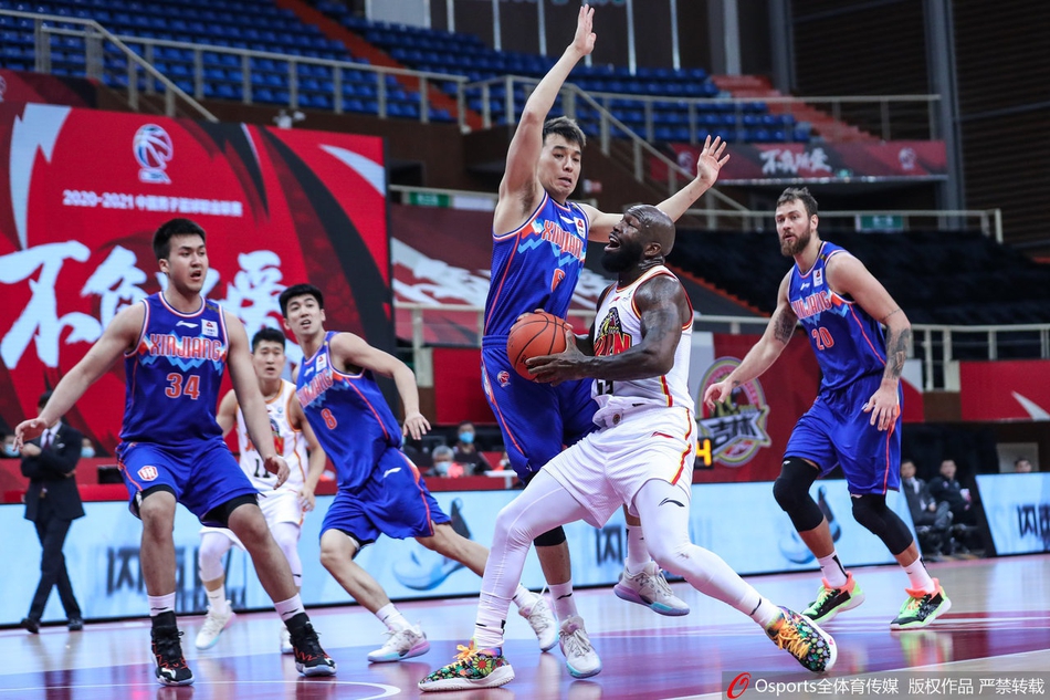 CBA第17轮：吉林90-97新疆