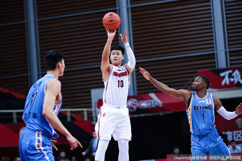 CBA第18轮：广东118-101北京