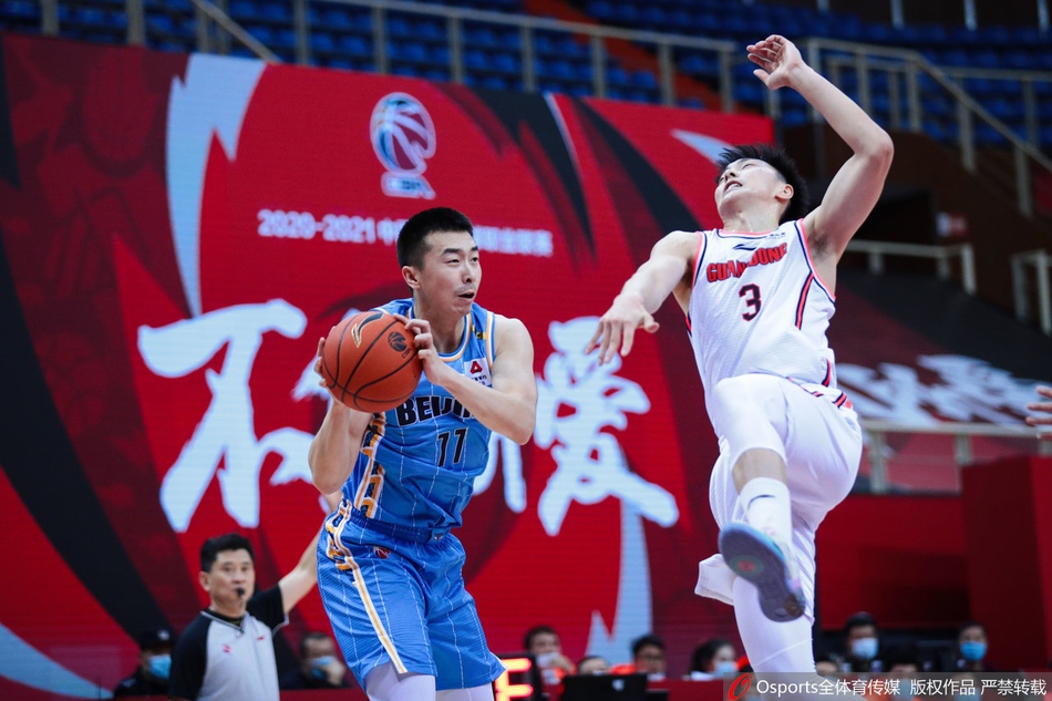 CBA第18轮：广东118-101北京