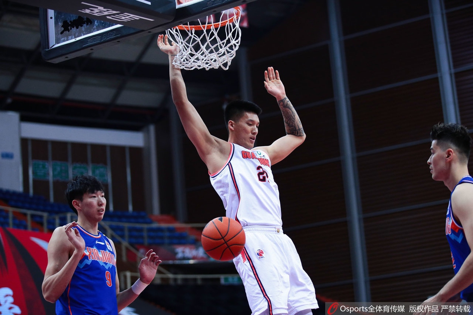 CBA第19轮：广东115-102新疆