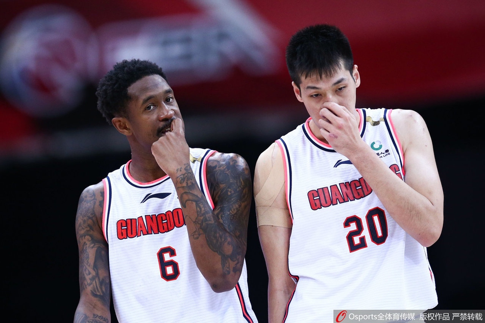 CBA第19轮：广东115-102新疆