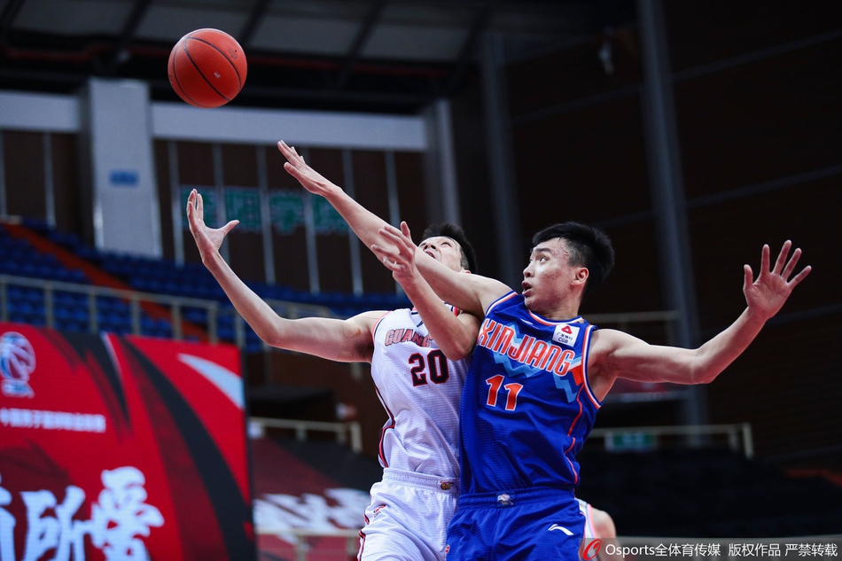 CBA第19轮：广东115-102新疆