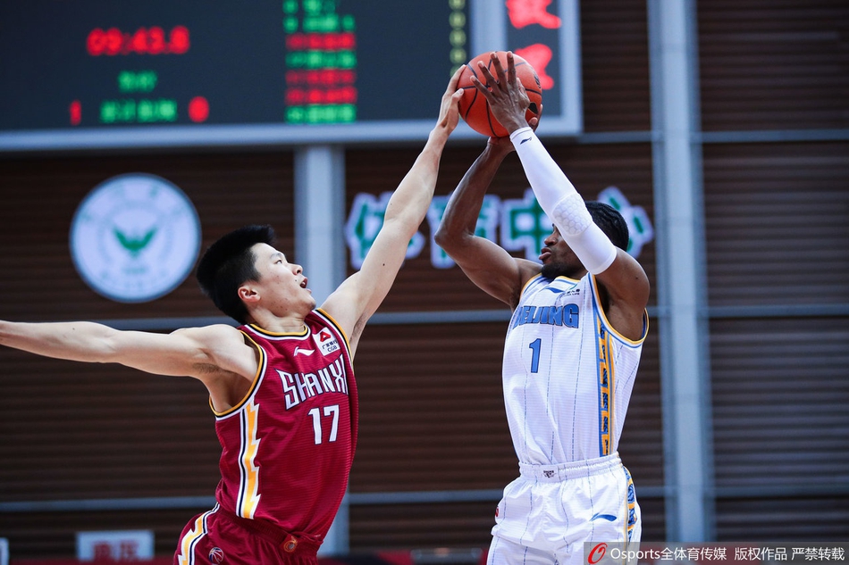 CBA第19轮：北京91-84山西