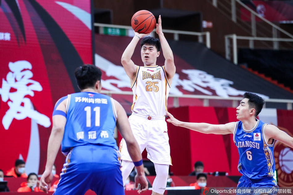 CBA第20轮：山西100-84江苏肯帝亚
