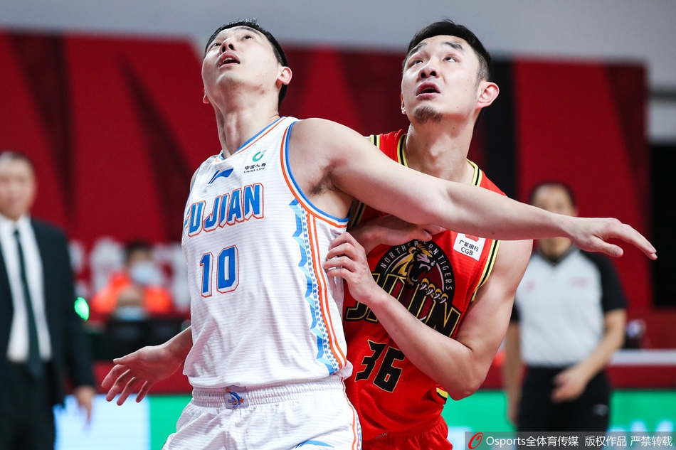 CBA第20轮：福建105-109吉林