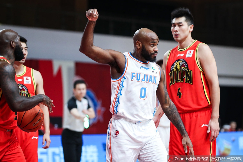CBA第20轮：福建105-109吉林