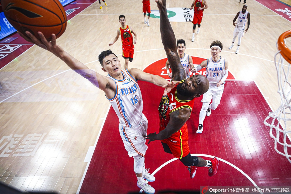 CBA第20轮：福建105-109吉林