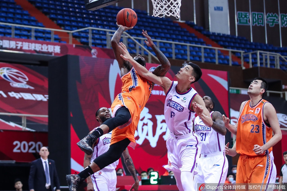 CBA第20轮：天津113-94上海