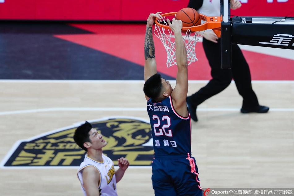 CBA第20轮：广厦117-119广东