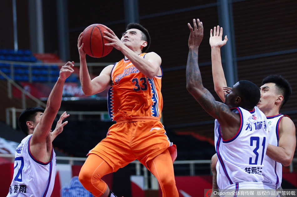 CBA第20轮：天津113-94上海