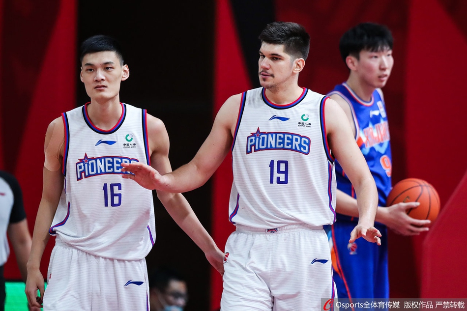 CBA第21轮：天津91-105新疆