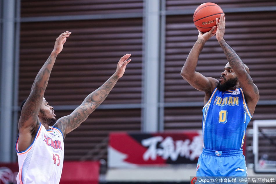 CBA第21轮：四川113-121福建