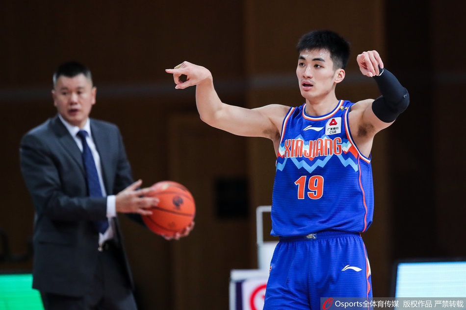 CBA第21轮：天津91-105新疆