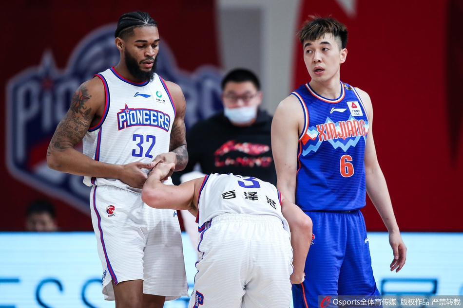 CBA第21轮：天津91-105新疆