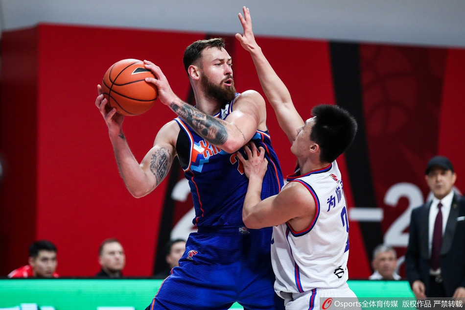 CBA第21轮：天津91-105新疆