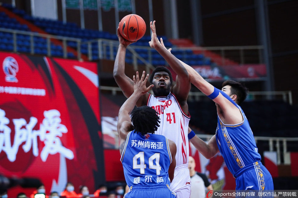 CBA第21轮:青岛120-111江苏