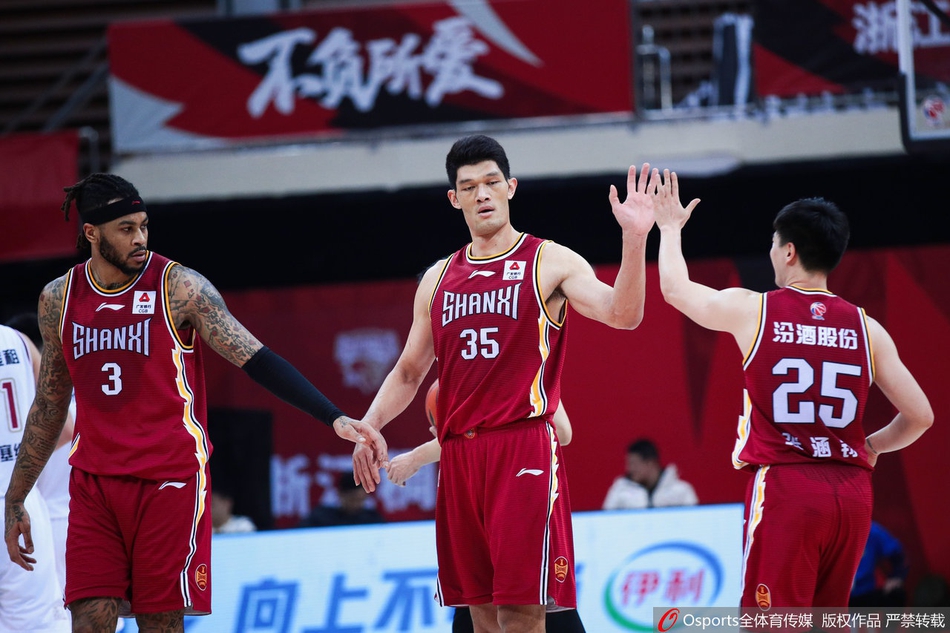 CBA第22轮:浙江94-106山西