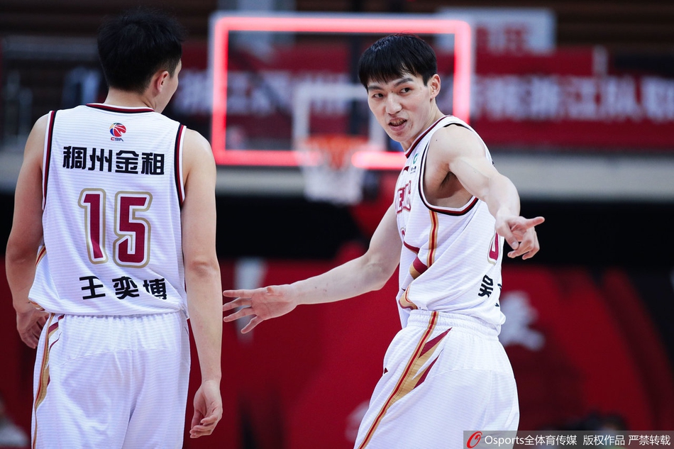 CBA第22轮:浙江94-106山西