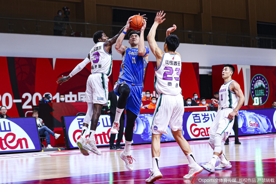 CBA第22轮:山东91-83江苏