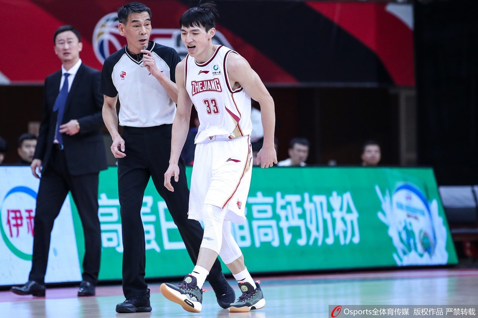 CBA第22轮:浙江94-106山西