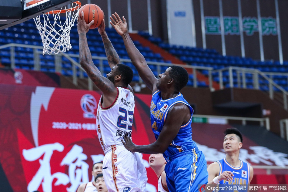 CBA第24轮：同曦116-131福建