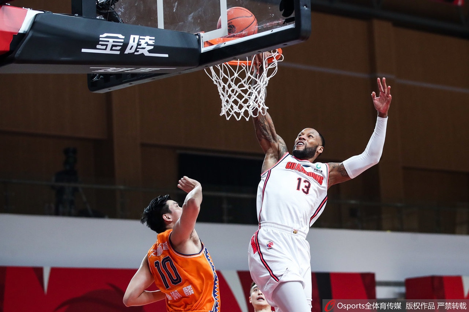 CBA第24轮：广东92-117上海
