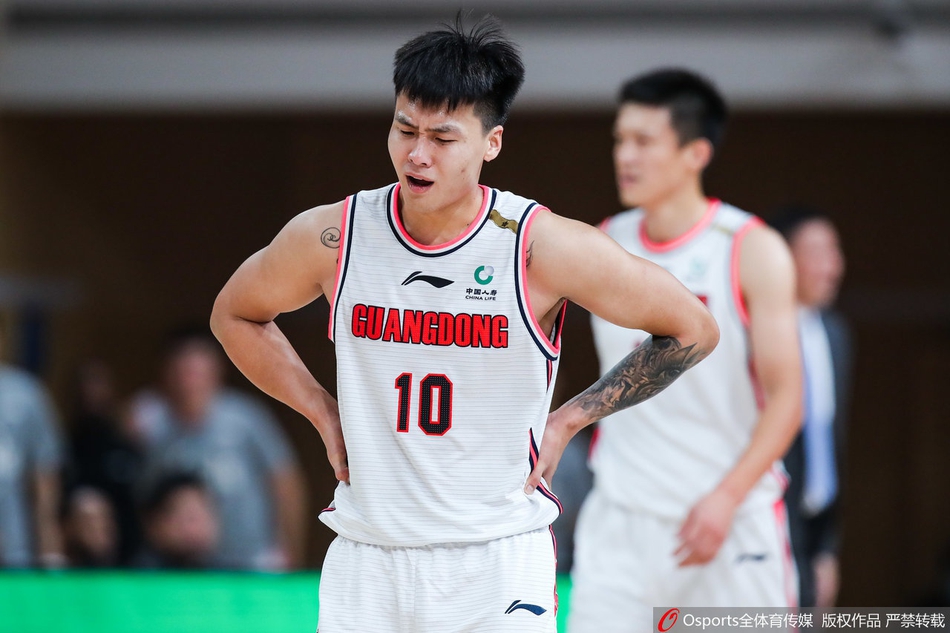 CBA第24轮：广东92-117上海