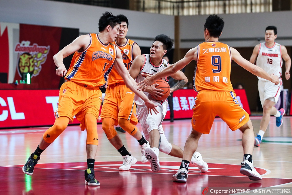 CBA第24轮：广东92-117上海