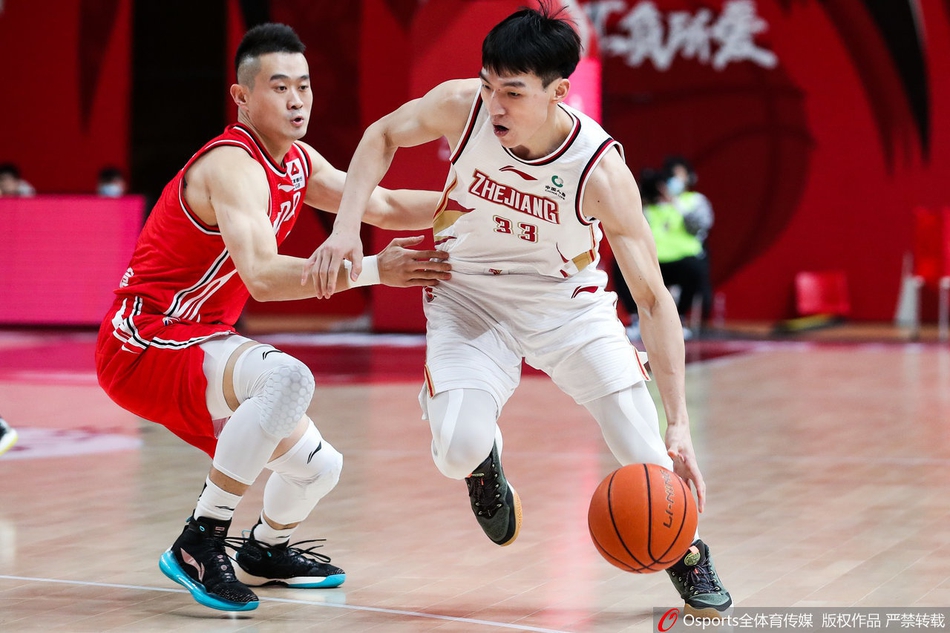 CBA第24轮：浙江127-120青岛