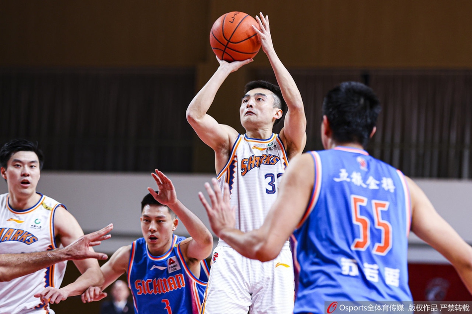 CBA第26轮：上海122-102四川