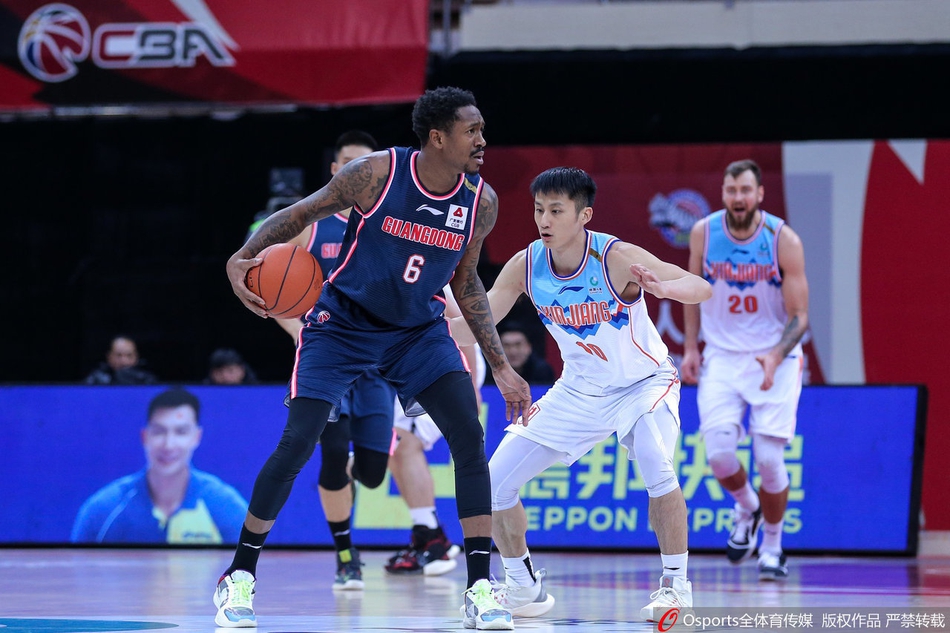 CBA第26轮：广东132-95新疆