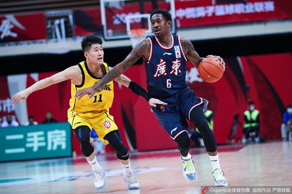 CBA第27轮：广东110-111吉林