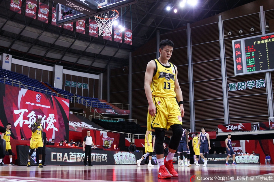CBA第27轮：广东110-111吉林