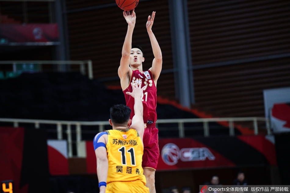 CBA第27轮：浙江129-110江苏