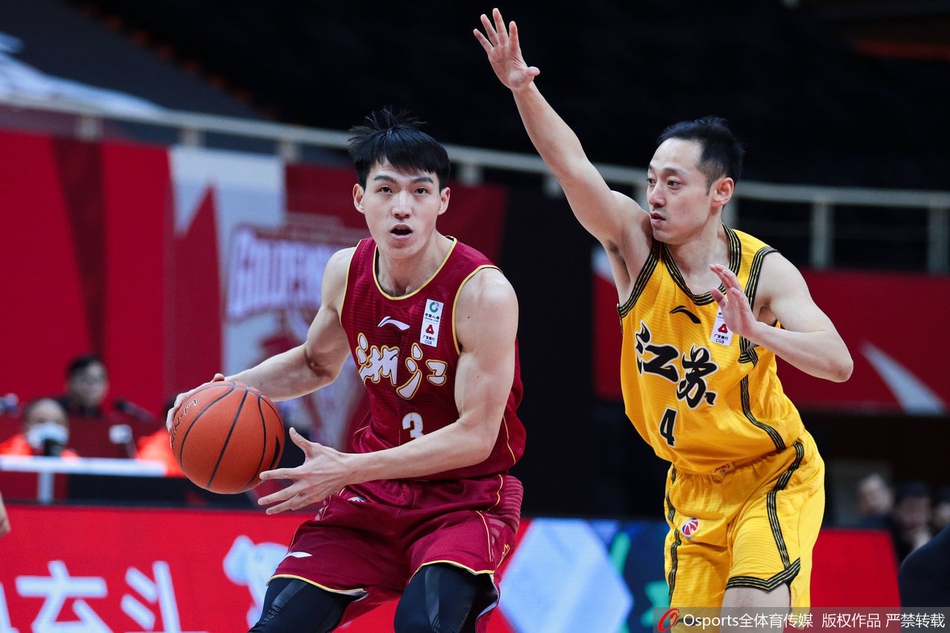 CBA第27轮：浙江129-110江苏