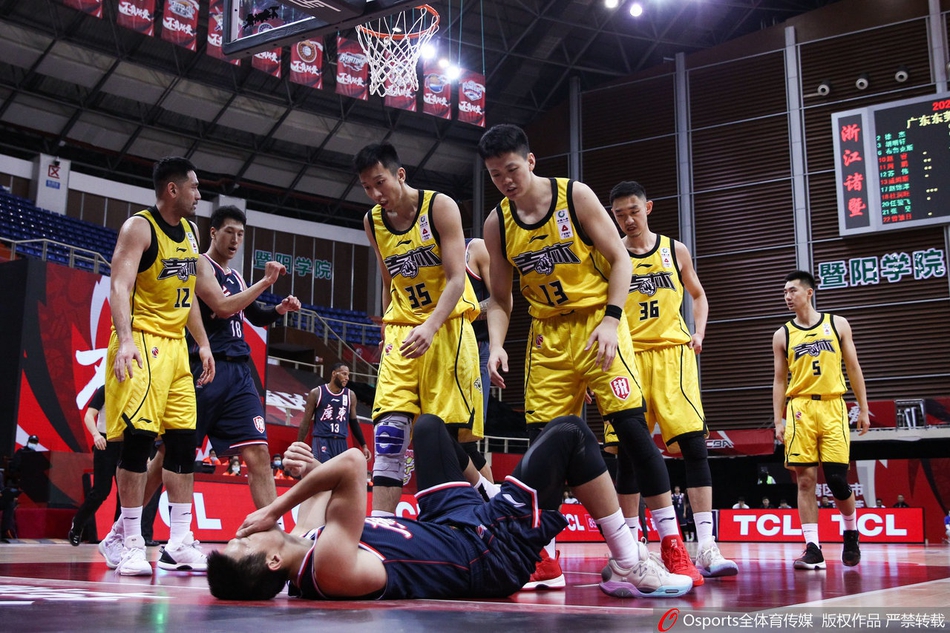CBA第27轮：广东110-111吉林