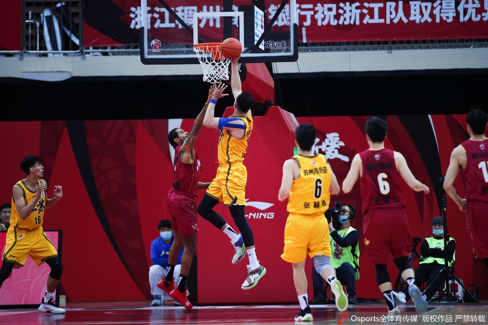 CBA第27轮：浙江129-110江苏