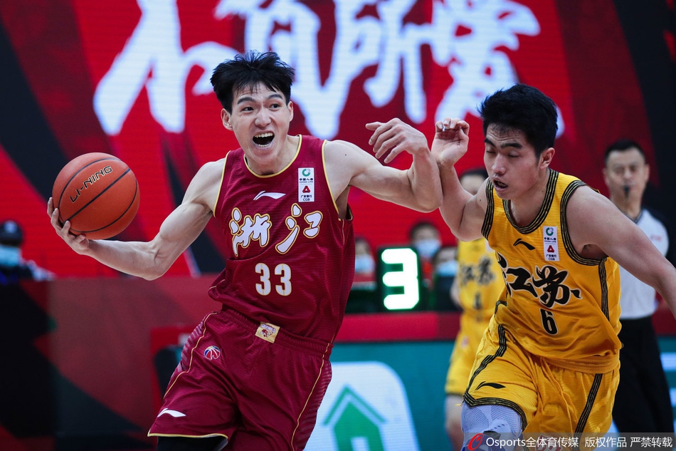 CBA第27轮：浙江129-110江苏