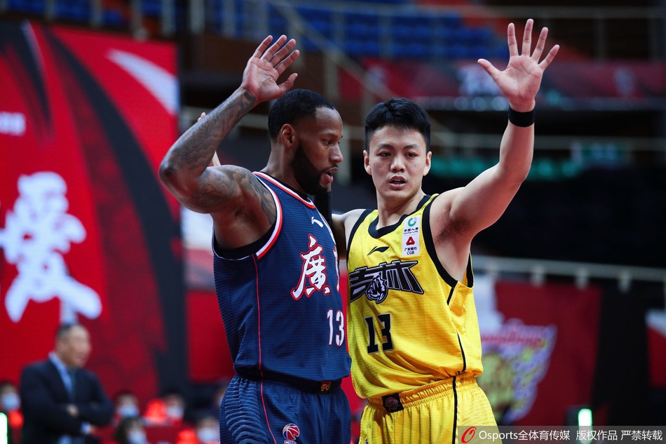 CBA第27轮：广东110-111吉林