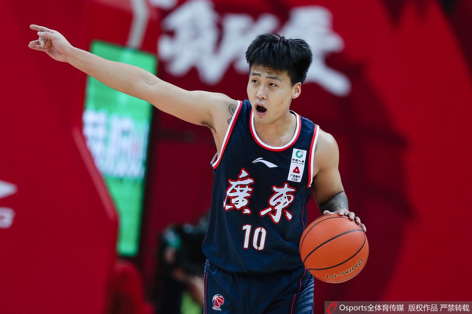 CBA第27轮：广东110-111吉林