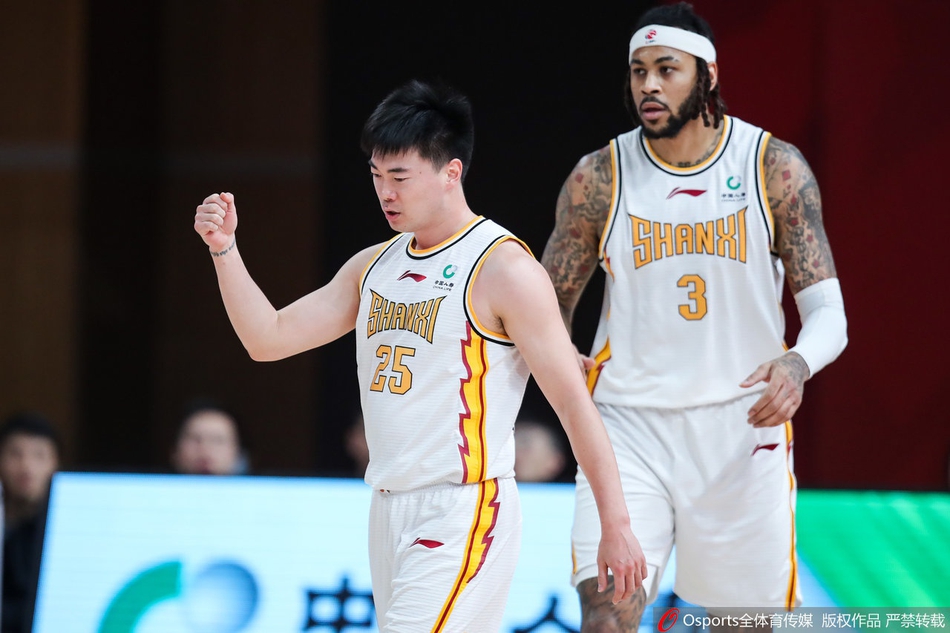 CBA第29轮：江苏106-111山西