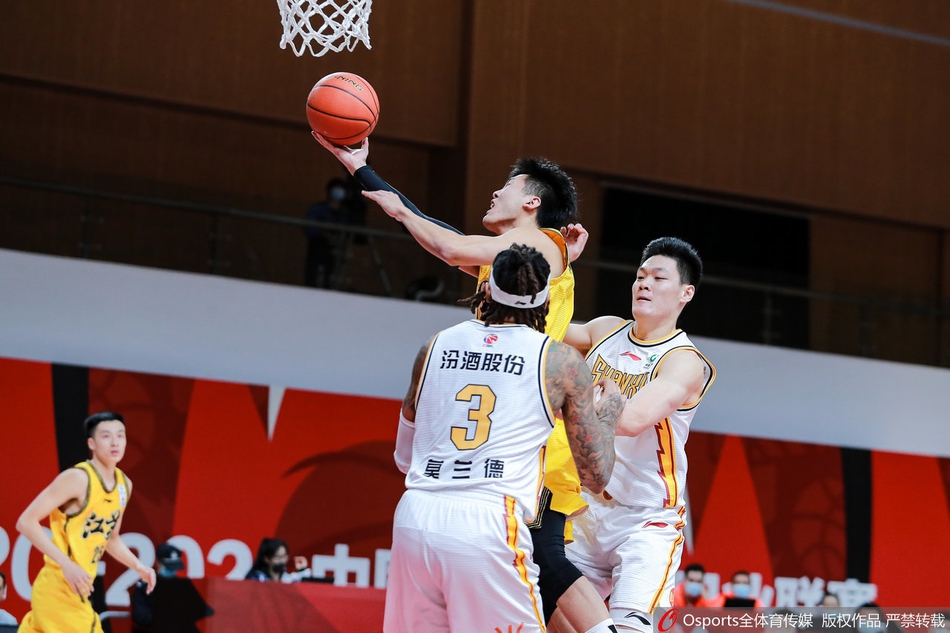 CBA第29轮：江苏106-111山西