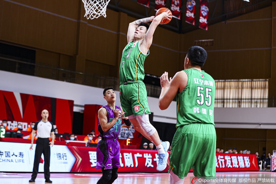 CBA第29轮：辽宁117-105山东