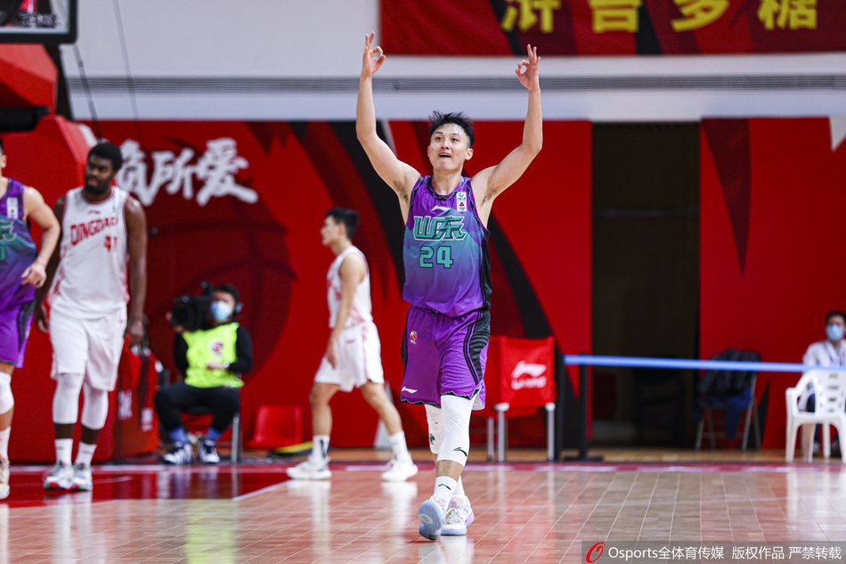 CBA第30轮：山东110-106青岛