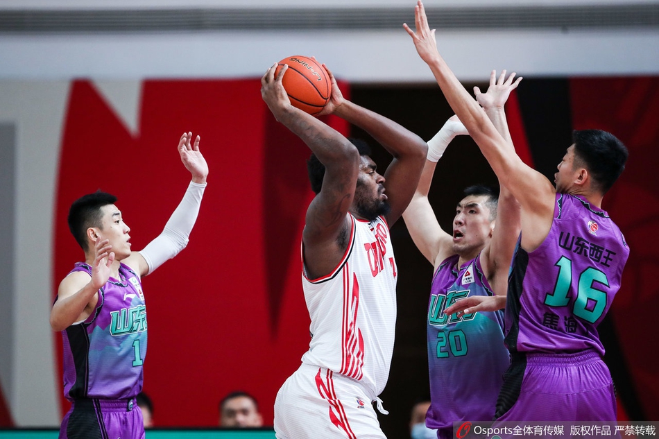 CBA第30轮：山东110-106青岛