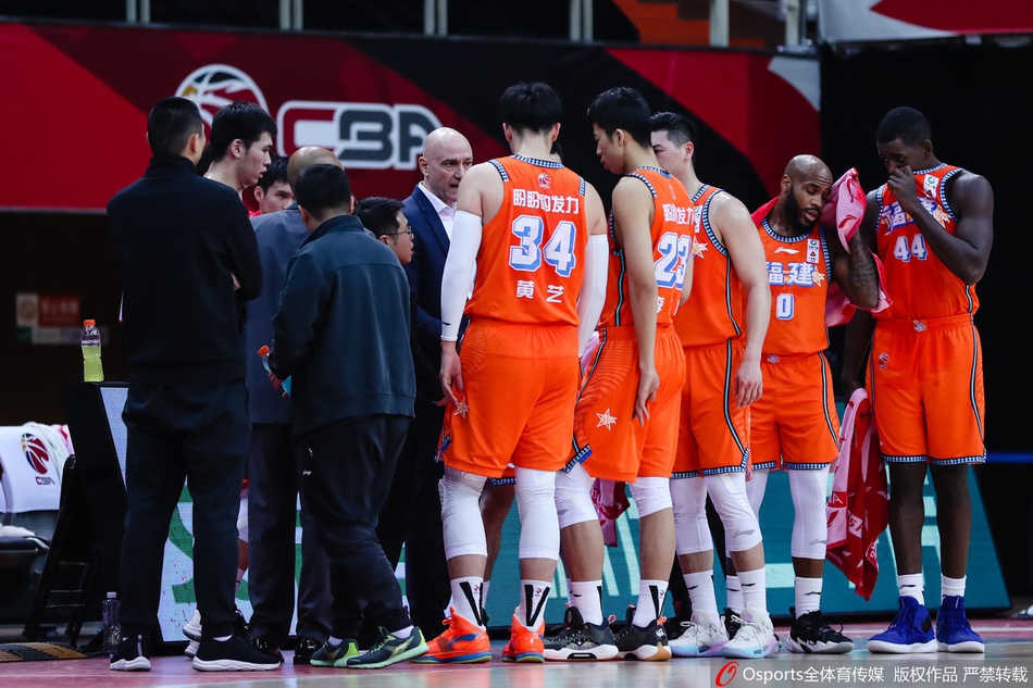 CBA第30轮：福建104-113四川